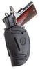 1791 Gunleather 4WH1SBLR 4 Way  Stealth Black Leather IWB/OWB 1911 3-4/Browning Hi Power Right Hand