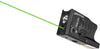 Nightstick TSM12G Handgun Weapon Light White LED 150 Lumens, Green Laser Black Polymer Rechargeable Li-ion Battery for Glock 26,27,33,39