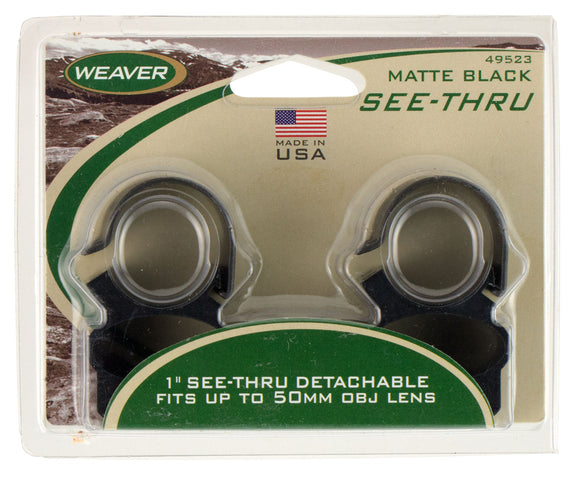 Weaver Mounts 49523 See-Thru  Rings Weaver Detachable 1