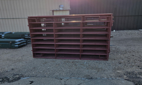 Farm gates outside of United Supply Inc..