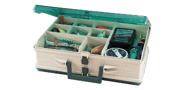 Plano DOUBLE-SIDED 19-COMPARTMENT SATCHEL